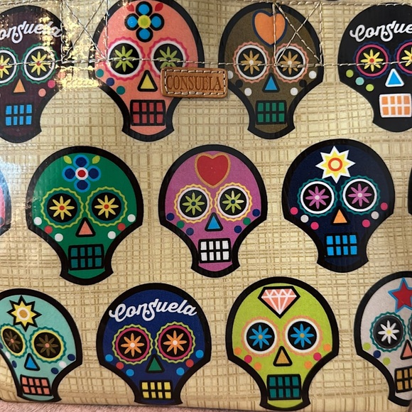 Consuela Sugar Skull tote / mini bag … NWT - Picture 2 of 16